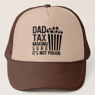 Pappa-skatt Skapar att det inte är Poison Funny Pa Keps