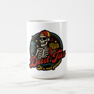 Pappa-skatt Skapar att det inte är Poison Skeleton Kaffemugg