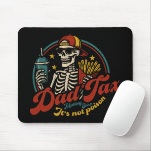 Pappa-skatt Skapar att det inte är Poison Skeleton Musmatta