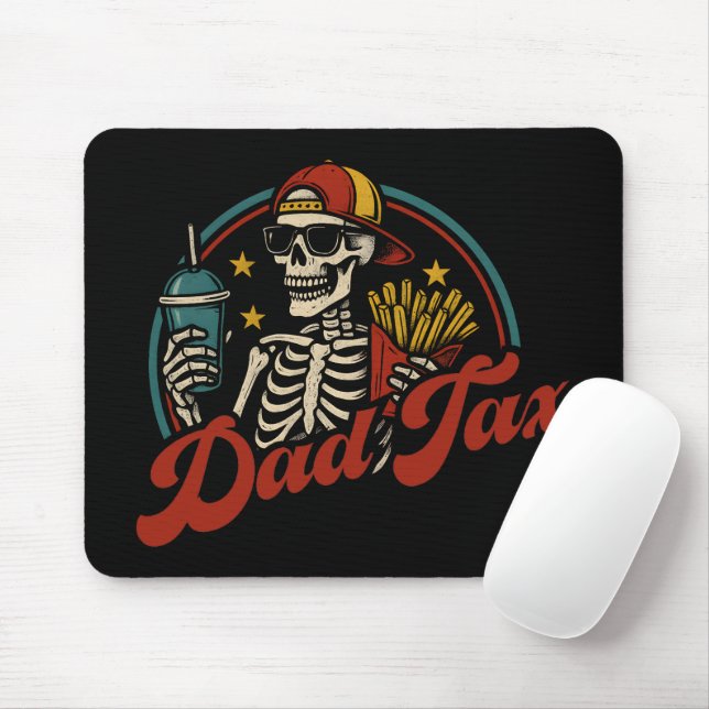 Pappa-skatt Skapar att det inte är Poison Skeleton Musmatta (Med mus)