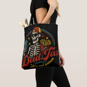 Pappa-skatt Skapar att det inte är Poison Skeleton Tygkasse