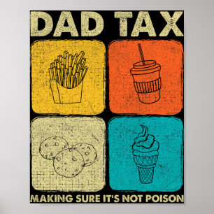 Pappa-skatt Skapar att det inte är punkt 1 Poster