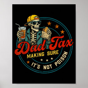 Pappa skatt som ser till att det inte är gift roli poster