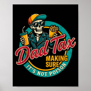 Pappa skatt som ser till att det inte är giftig ro poster