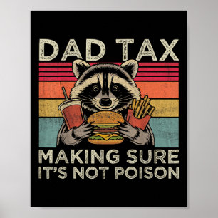Pappa skatt som ser till att inte giftig rolig tvä poster