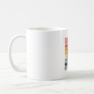 Pappa Skatt Tvättbjörn Vintage Rolig Pappa Tröja D Kaffemugg
