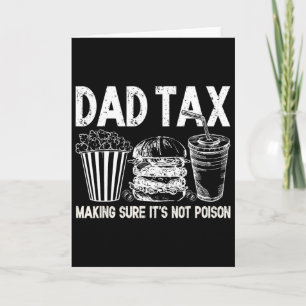 Pappa skattar för att säkerställa att det inte är kort
