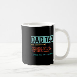 Pappa skattdefinition Manar Funny Fars dag 1 Kaffemugg