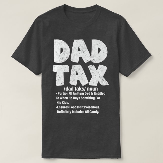 pappa-skattedefinition 1 t shirt (Design framsida)