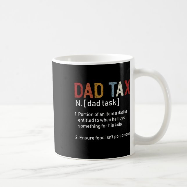 Pappa Skattemässig definition av Sarkastic Fars da Kaffemugg (Höger)