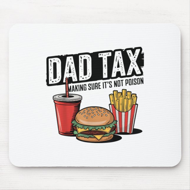 Pappa-skatten Skapar att den inte är Fars dag_1 Musmatta (Framsidan)