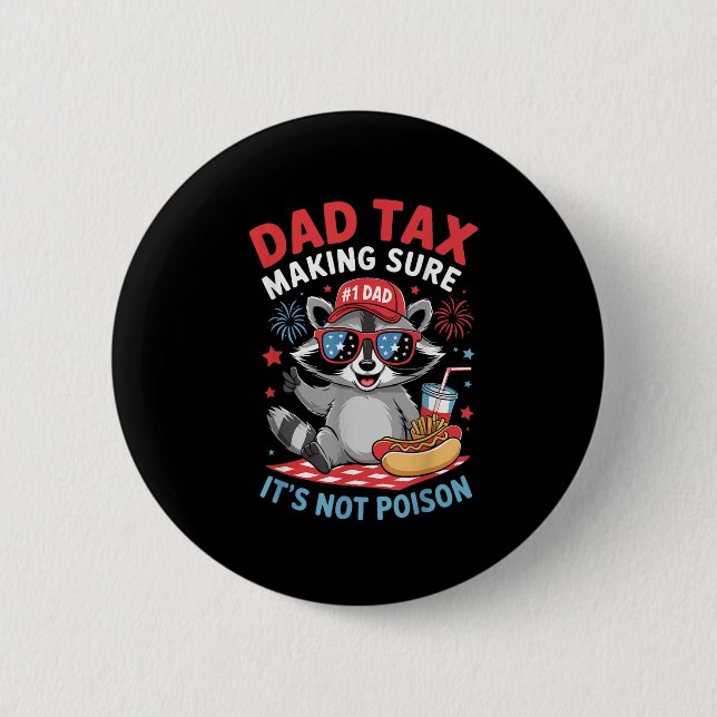 Pappa-skatten Skapar att den inte är gift patrioti Knapp (Framsida)