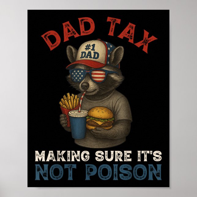 Pappa-skatten Skapar att den inte är knuten till P Poster (Framsidan)