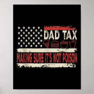 Pappa-skatten Skapar att den inte fungerar som kri Poster