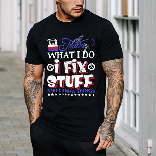 Pappa skift, Handyman skirt, jag fixar Saker T Shirt