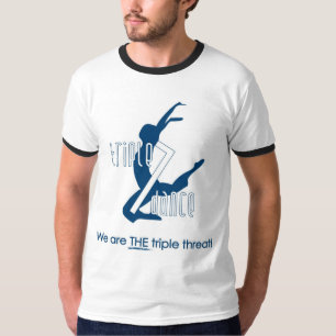 Pappa skjorta för dans för trippel 7 t-shirt
