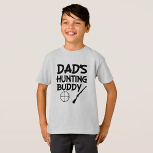 Pappa skjorta för pojkar för jaktkompis rolig tee shirt