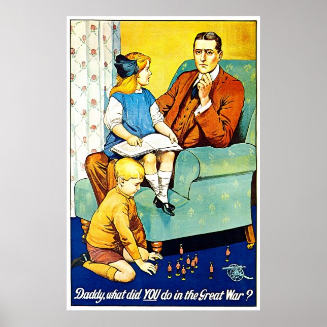 Pappa? - Skriv ut Poster (Framsidan)
