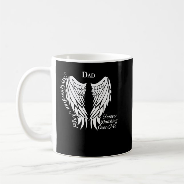 Pappa, skyddaren, memorial gift för förlust av Pap Kaffemugg (Vänster)