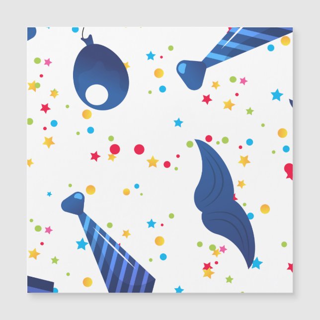 Pappa slips blå färg (Framsida)