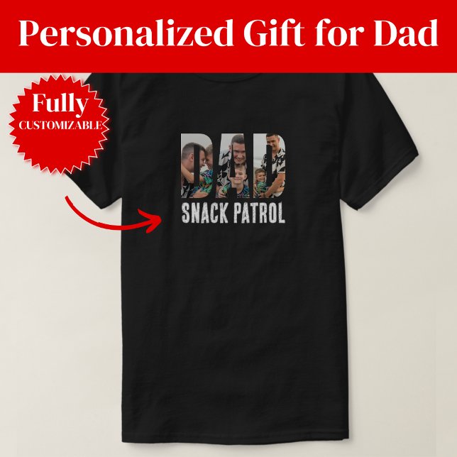 Pappa Snackpatrullen T Shirt (Dad Snack Patrol T-Shirt)