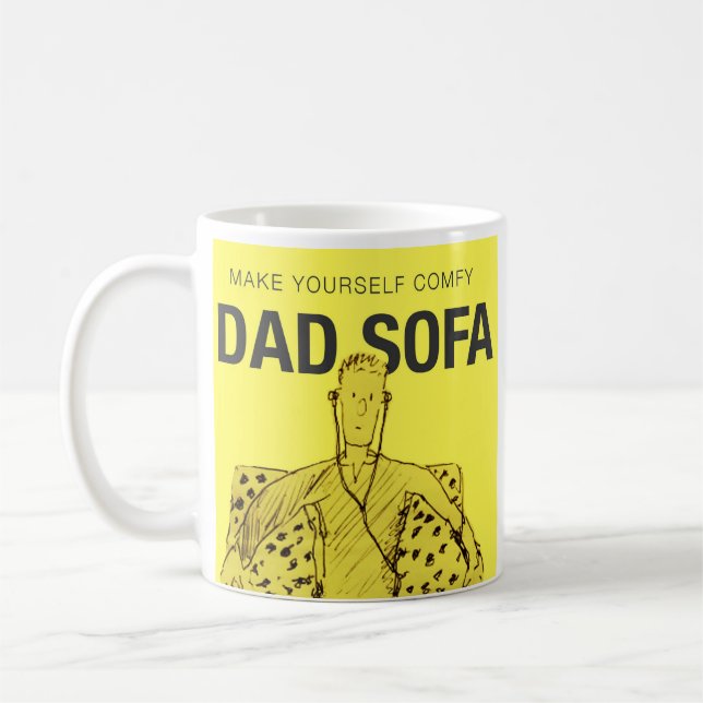 Pappa Soffa Mugg (Vänster)
