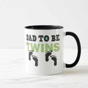 Pappa som är av twillingar mugg