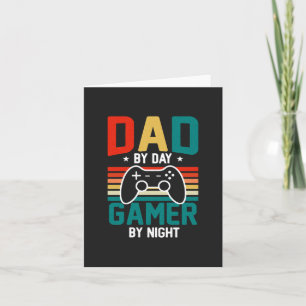 Pappa som är en gamer; tv-spel; Pappa present Kort
