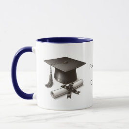 Pappa som är stolt över en examen-mugg mugg