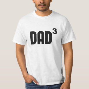Pappa som Dad3 Exponentially skära i tärningar Tee