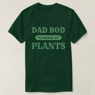 Pappa som drivs av växter Glitter T-Shirt