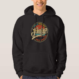 Pappa som en farfar, bara en koler Pappa Pappa Def Hoodie