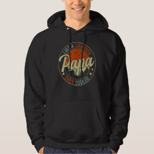 Pappa som en farfar, bara en koler Pappa Pappa Def Hoodie