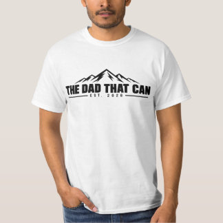 Pappa som kan - Fram- och baklogo T Shirt