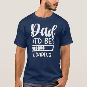 Pappa som ska läsa in Gravid väntar T Shirt