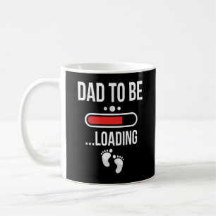 Pappa som ska lastas första gången Pappa Kaffemugg