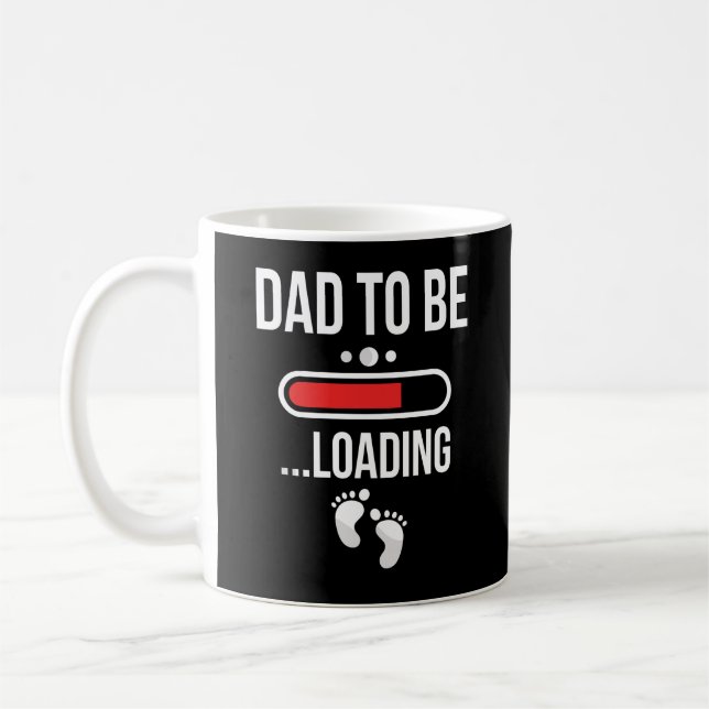 Pappa som ska lastas första gången Pappa Kaffemugg (Vänster)
