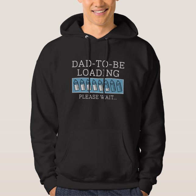 Pappa som ska lastas hoodie (Framsida)