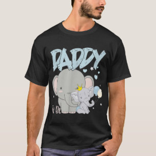 Pappa som ska vara cute Elephant Baby Shower Gravi T Shirt