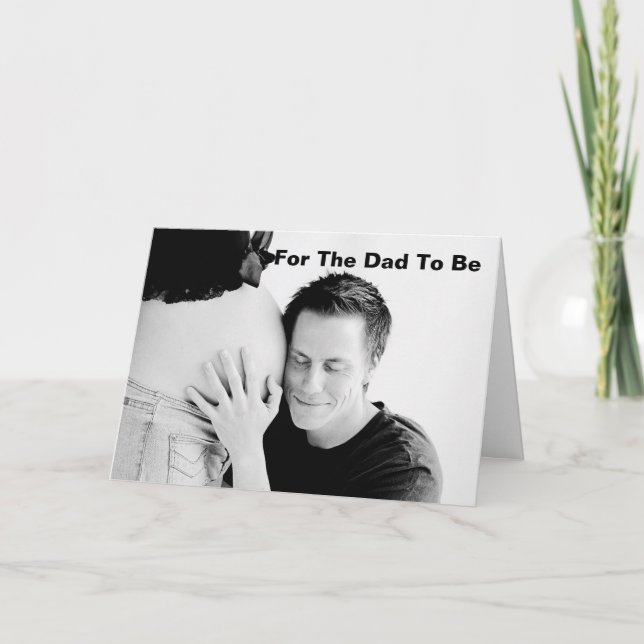 PAPPA SOM SKA VARA LYCKLIG FARS DAG KORT (Framsida)
