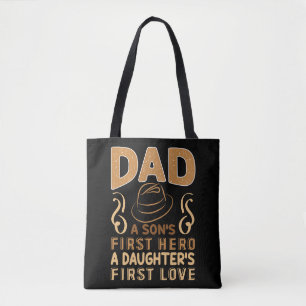 Pappa - Son's First Hero, Dotter's First Kärlek Tygkasse