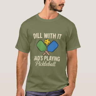 Pappa spelar Pickleball T Shirt