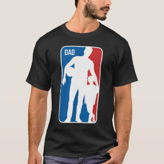 Pappa Sport Basket Pappa Son Silhuett Faders T Shirt