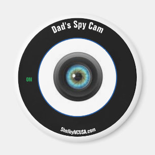 Pappa Spy Cam Fridge Magnet