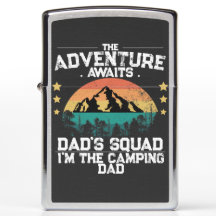 Pappa SQUAD, jag är Camping Pappa, Äventyr Awaits