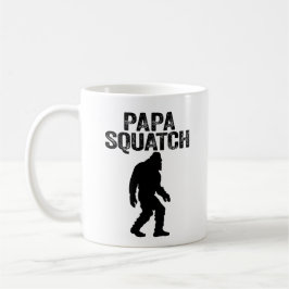 Pappa Squatch Funny Bigfoot - Fars dag Gift Kaffemugg
