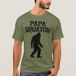 Pappa Squatch Funny Bigfoot - Fars dag Gift T Shirt