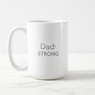 Pappa Stark Cancer Medvetenhet Mug – Inspirerande Kaffemugg