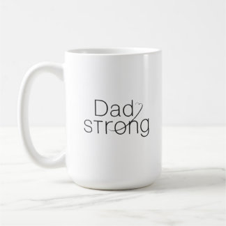 Pappa Stark Cancer Medvetenhet Mug – Inspirerande Kaffemugg