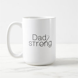 Pappa Stark Cancer Medvetenhet Mugg – Inspirerande